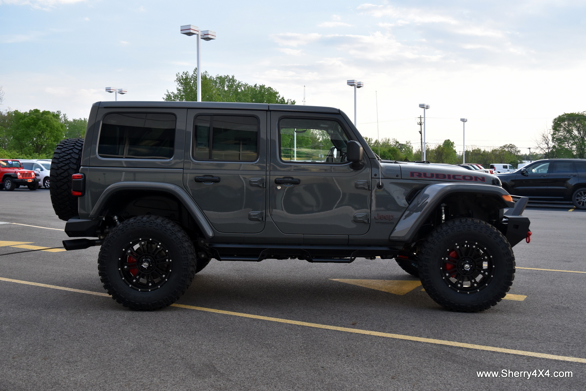 2019 Jeep Wrangler Unlimited - Rocky Ridge Trucks K2 | 28707T - Sherry 4x4