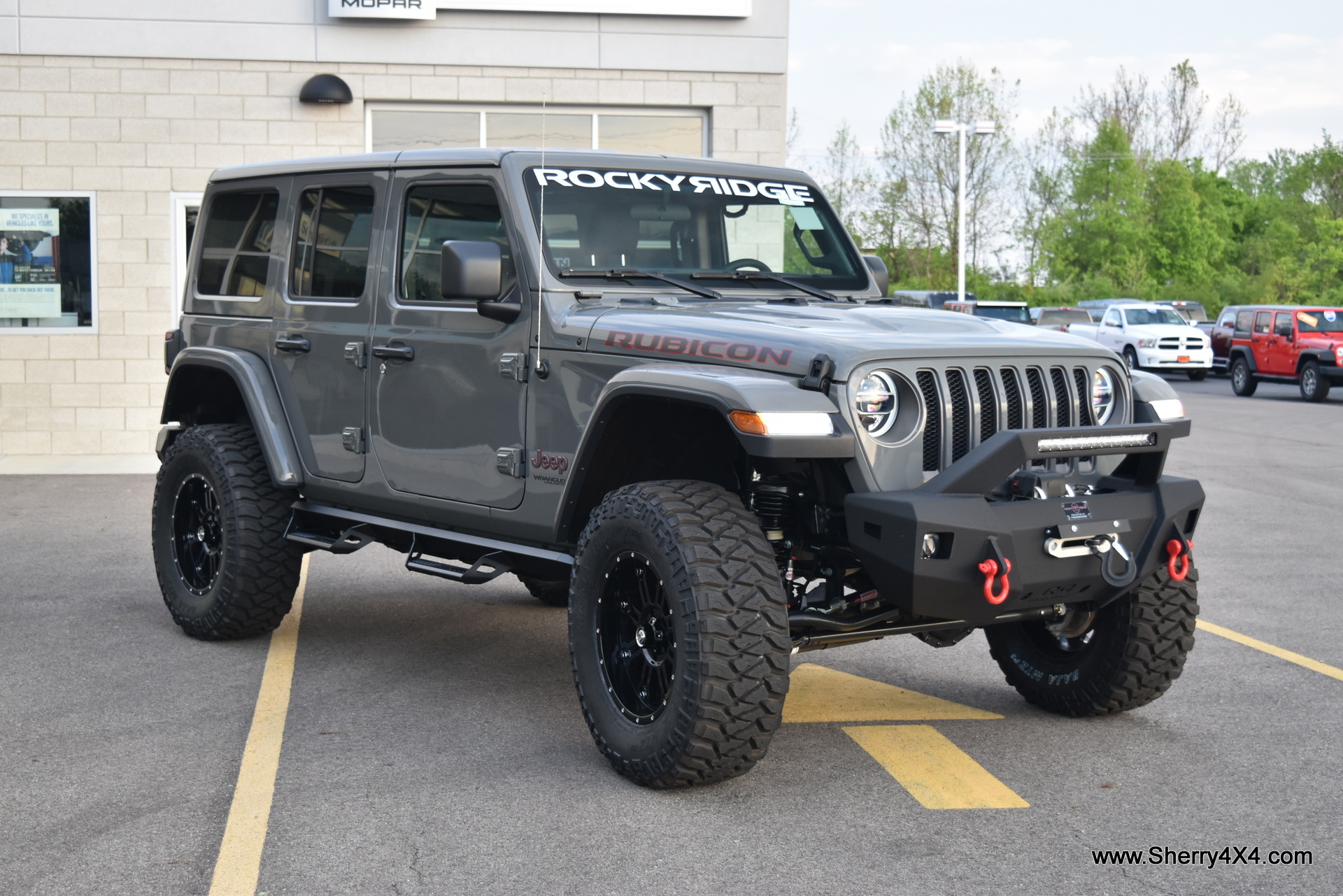 2019 Jeep Wrangler Unlimited - Rocky Ridge Trucks K2 | 28707T - Sherry 4x4