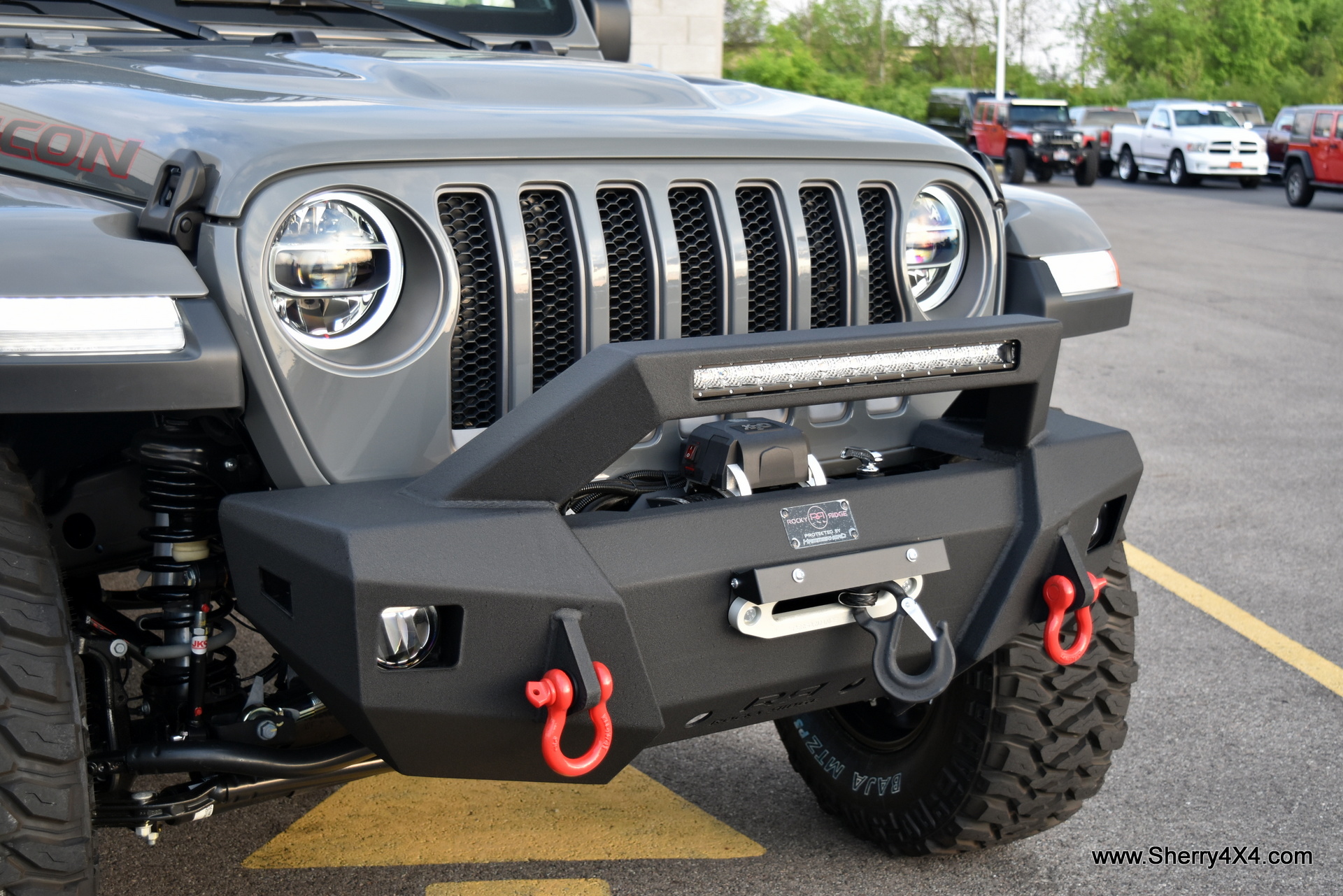 2019 Jeep Wrangler Unlimited - Rocky Ridge Trucks K2 | 28707T - Sherry 4x4