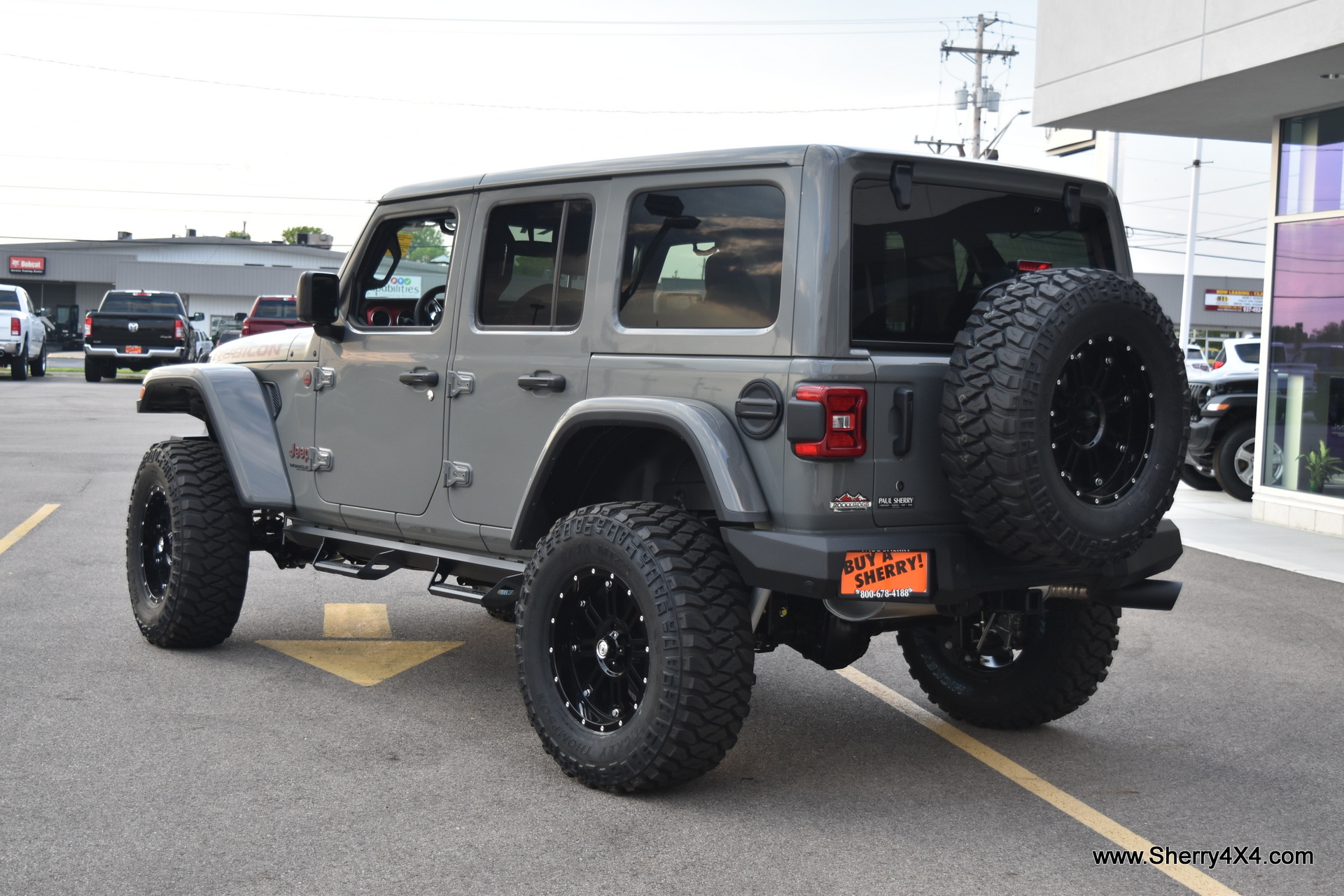 2019 Jeep Wrangler Unlimited - Rocky Ridge Trucks K2 | 28707T - Sherry 4x4