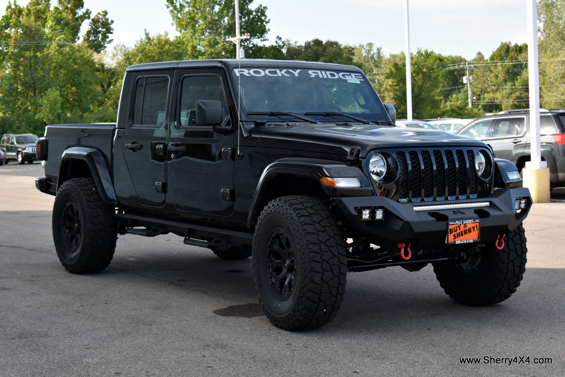 Lifted 2020 Jeep Gladiator - Rocky Ridge Trucks K2 | 29025T - Sherry 4x4