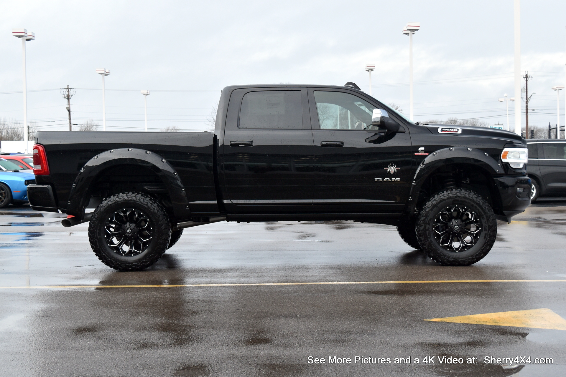 Lifted 2019 Ram 2500 - SCA Performance Black Widow | 29513T - Sherry 4x4