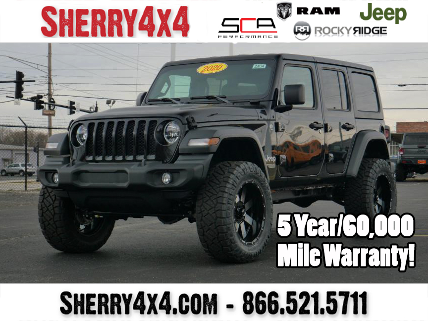 Lifted 2020 Jeep Wrangler - JPP | 29834T - Sherry 4x4