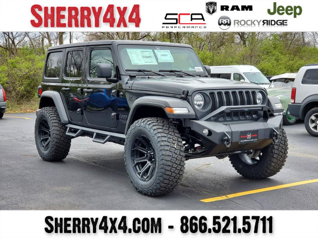 Lifted 2021 Jeep Wrangler - SCA Performance Black Widow | 30588T ...