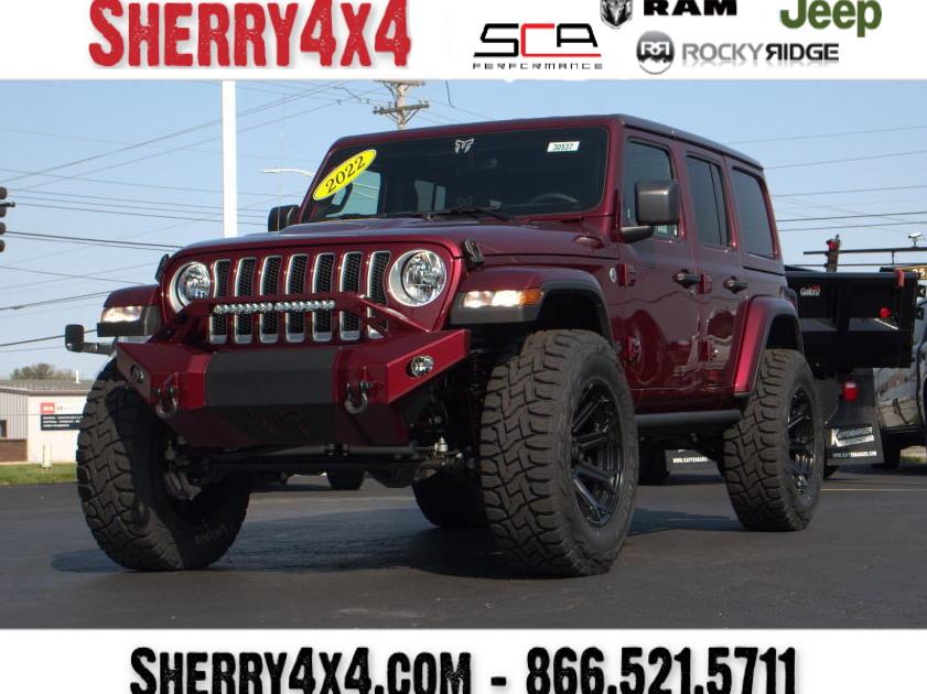 Lifted 2022 Jeep Wrangler - Rocky Ridge Trucks K2 | 30537T - Sherry 4x4