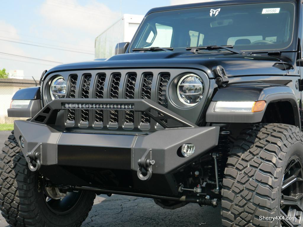 Lifted 2021 Jeep Gladiator - Rocky Ridge Trucks K2 | 30590T - Sherry 4x4