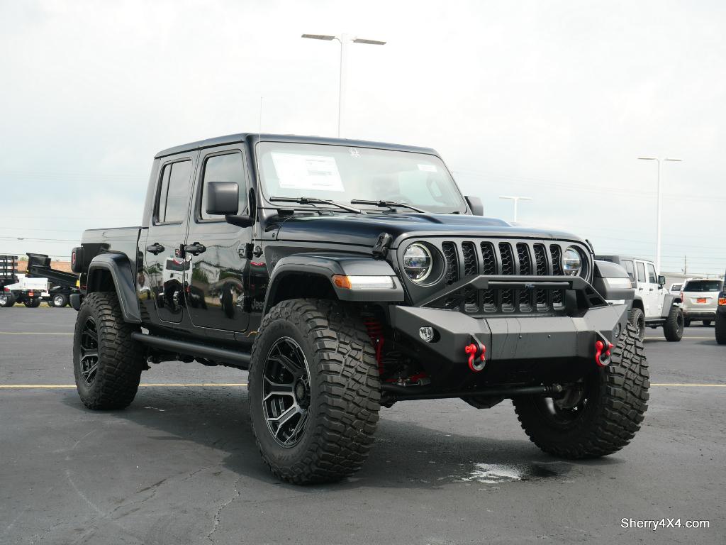 Lifted 2021 Jeep Gladiator - SCA Performance Black Widow | 30592T ...