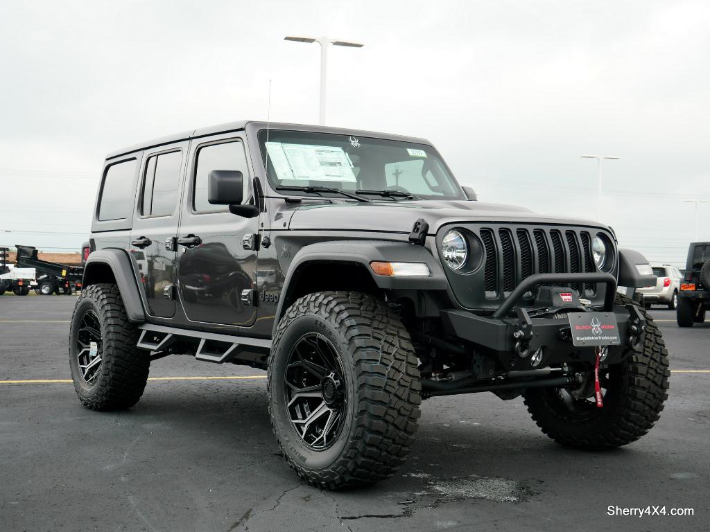 Lifted 2021 Jeep Wrangler - Sca Performance Black Widow 