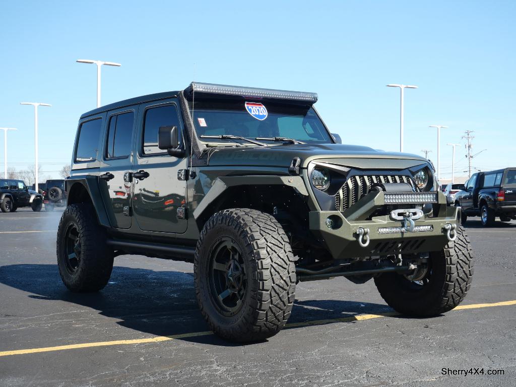 Lifted 2020 Jeep Wrangler Unlimited Rubicon | CP16927T - Sherry 4x4