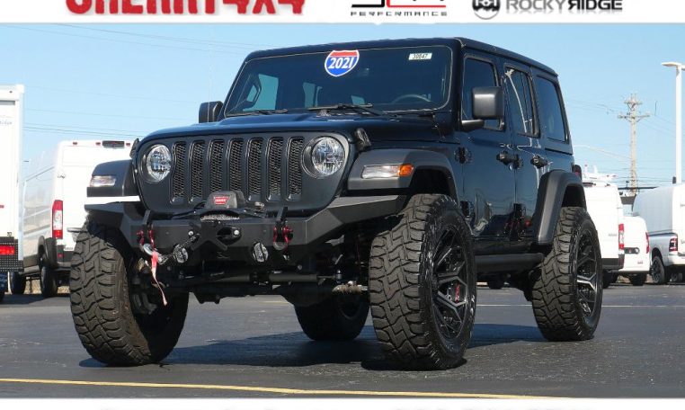 Lifted 2021 Jeep Wrangler - SCA Performance Black Widow | 30847T ...