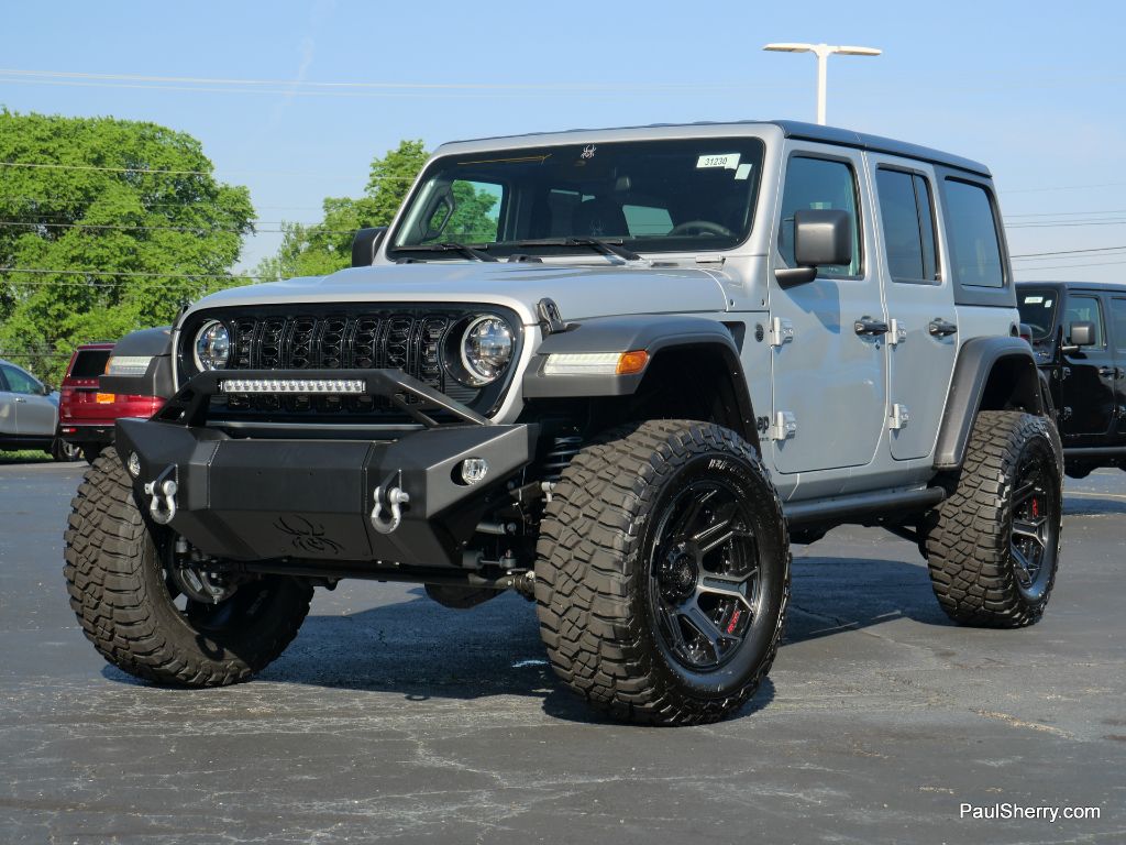 Lifted 2024 Jeep Wrangler - SCA Performance Black Widow | 31230T ...